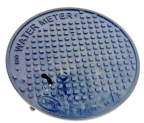 Dfw round water meter - round,